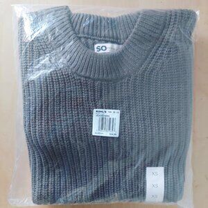 Crewneck Pullover Sweater XS - Olive Forest